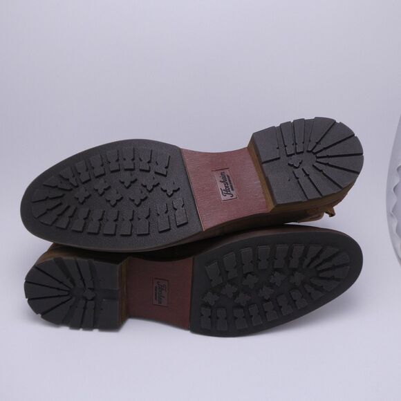 Florsheim Chalet Plain Toe Gore Chelsea Boots Men Sz 13 M Rough Out Heel Vamp XX - Picture 6 of 11